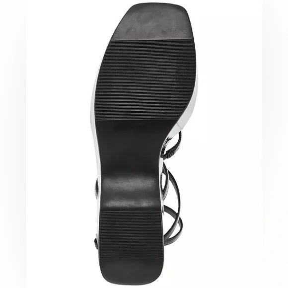 Merina Strappy Black Platform Wedge Sandals, NIB - Picture 5 of 5